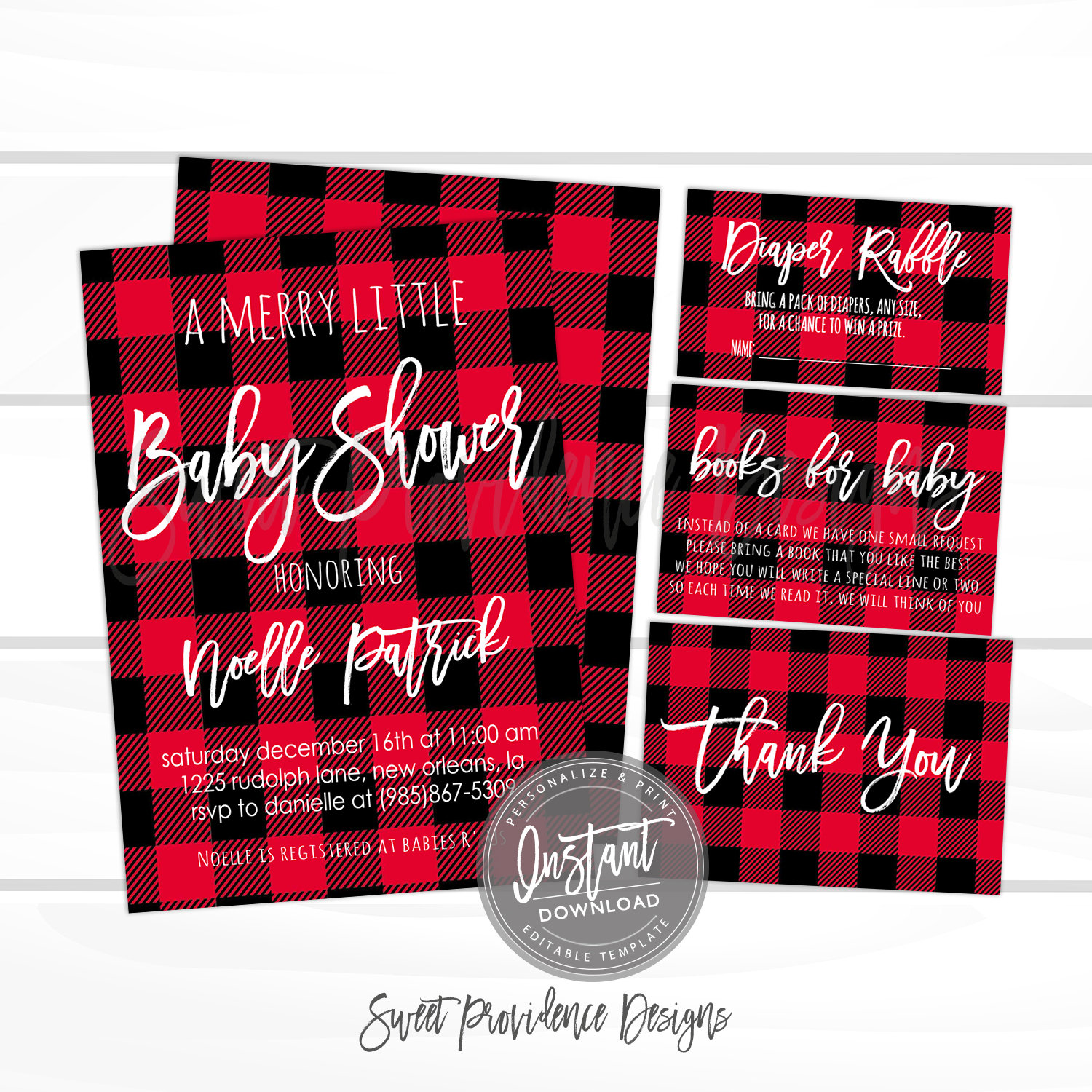 buffalo-plaid-baby-shower-invitation-kit-sweet-providence-designs