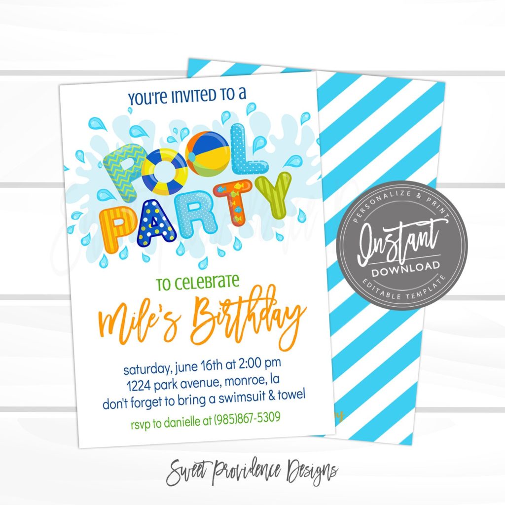 Mother's Day Invitation | Sweet Providence Designs